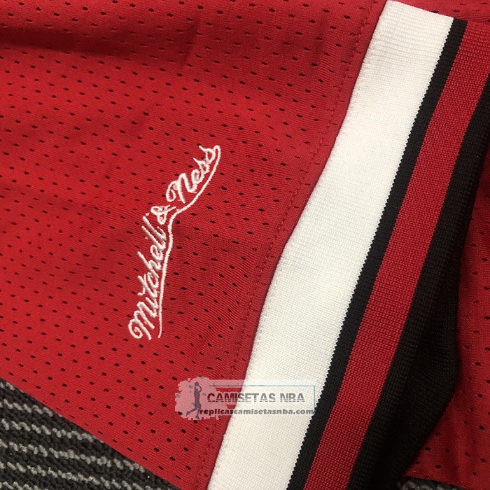 Camiseta Manga Corta Chicago Bulls Scottie Pippen NO 33 Rojo